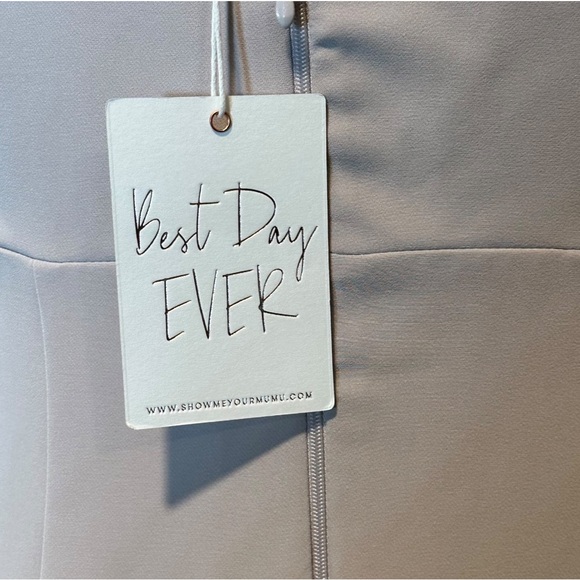 Show Me Your MuMu Bridal the Morgan Gown in Best Day Ever, size Medium NWT - Picture 13 of 16